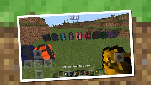 Android application Backpack Mod for Minecraft screenshort