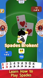 Spades Offline - Card Game