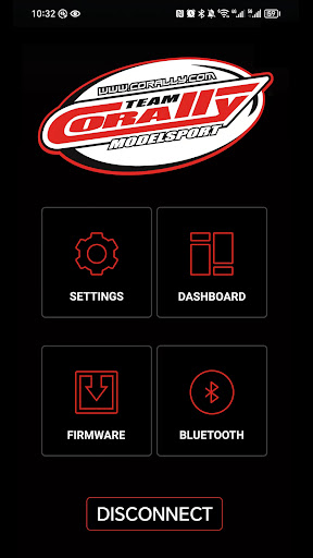 Corally Motor Management Screen 2