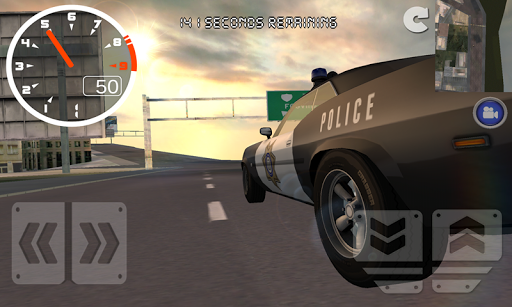 Police Car City Driving Sim