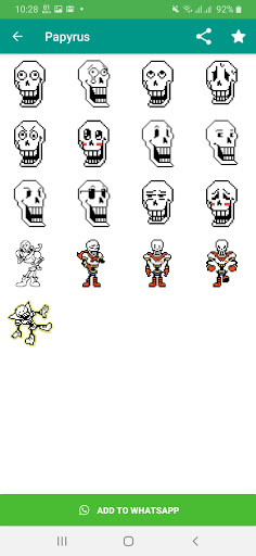 Stickers Wa Undertale WAStickerApps