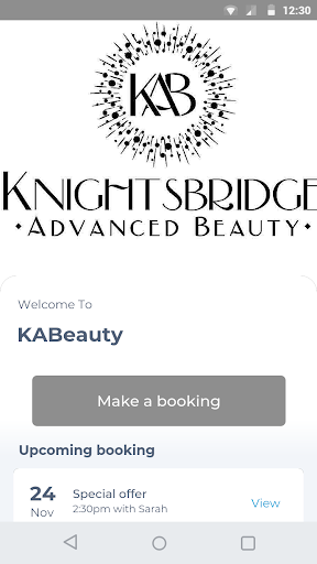 Android application KABeauty screenshort