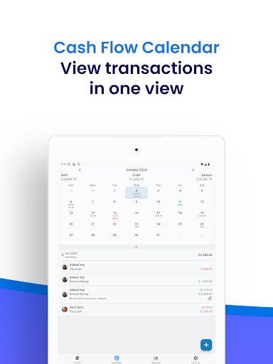 Screenshot of EzDebt Book - Debt Manager
