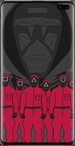 Squid Wallpaper  Red Light-Green Light Game 4k