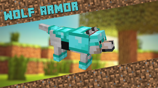 Android application Wolf Armor for MCPE screenshort