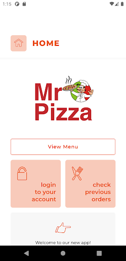 Android application Mr Pizza S35 screenshort