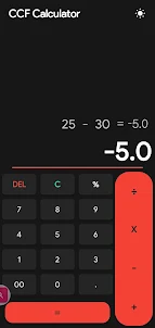 CCF Calculator