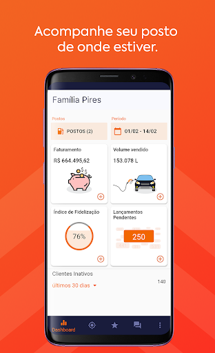 Android application ClubPetro Revendedor screenshort