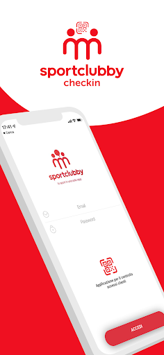 Android application Sportclubby Checkin screenshort