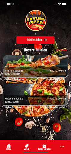Android application Skyline Pizza screenshort
