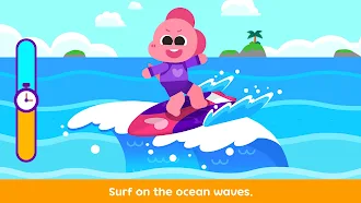 Game screenshot ココビとなつやすみ -旅行ゲーム、子供の水遊び、キッズゲーム hack