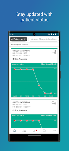 Android application PointClickCare PE screenshort