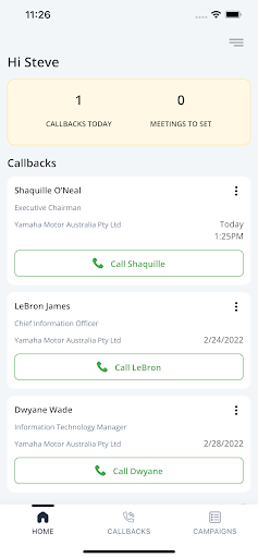 Android application Sales Booster screenshort
