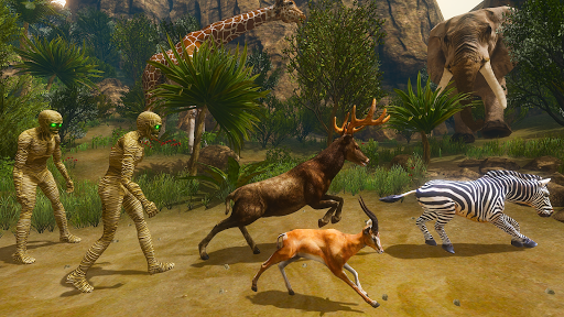 Android application Mummy vs Wild Life Simulator screenshort