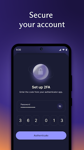 Screenshot of Proton Wallet: Secure Bitcoin