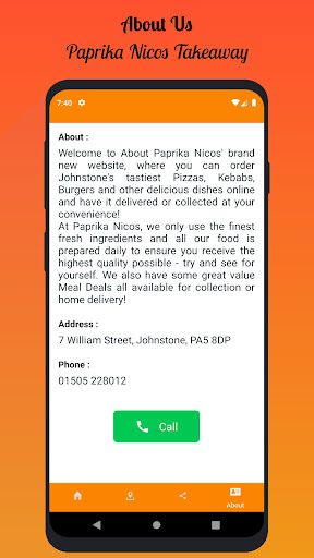Paprika Nicos Takeaway Screen 3