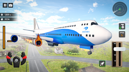 Airplane Simulator 3d Games