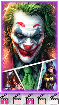 Movie Coloring Book, Color FAN - Screenshot 1