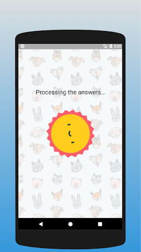 What animal are you? Test Screen 3