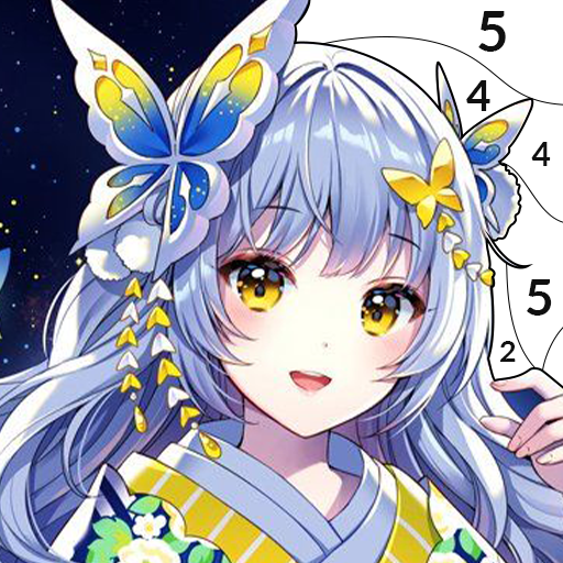 Anime Paint by Number logo