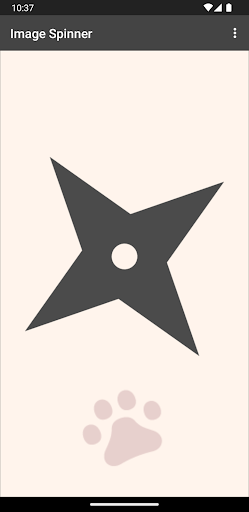 Image Spinner - Image rotation Screen 2