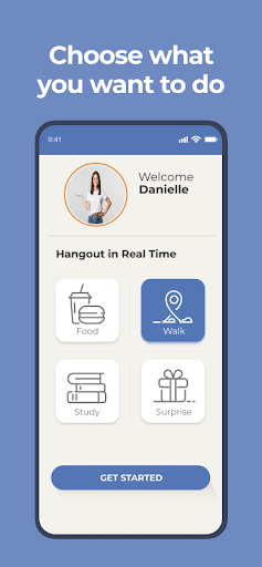 Android application Walky screenshort