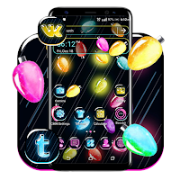 Candy Bulb Launcher Theme