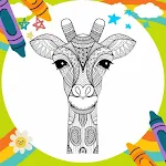 Cover Image of Download Coloring Book: Giraffe Mandala  APK