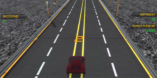 Android application Highway Track City Racing screenshort