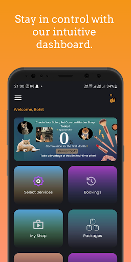 Naaiwale: Grooming Hub Screen 2