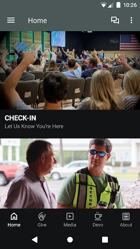 Android application Ourfam.church screenshort