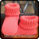 DIY Crochet Women Slippers icon