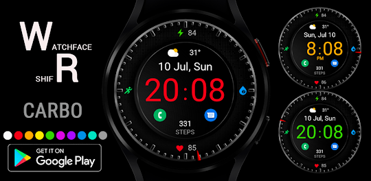 Carbo Watch Face Wear OS