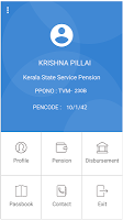 screenshot of Kerala Pension
