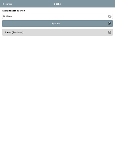 Störungsmelder Riesa
