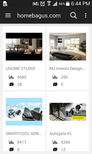 homebagus.com Screen 2