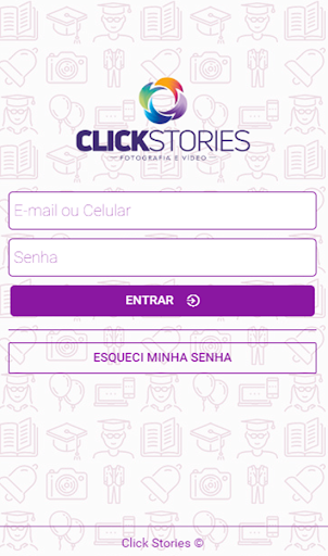 Android application Click Stories screenshort