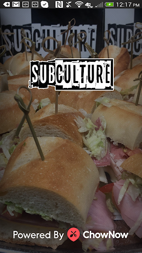 Android application Sub Culture screenshort