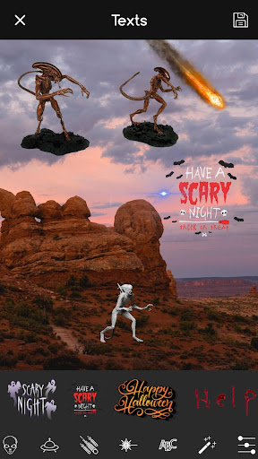 Alien UFO Photo Editor Screen 3