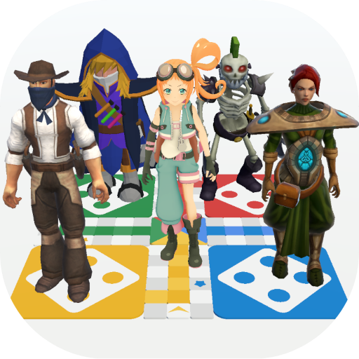 Ludo Offline 3d logo