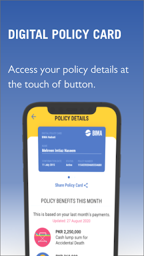 BIMA Mobile -Teleconsultations Screen 2