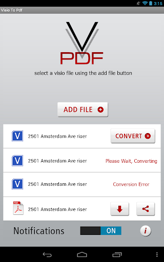 Visio To PDF Screen 2