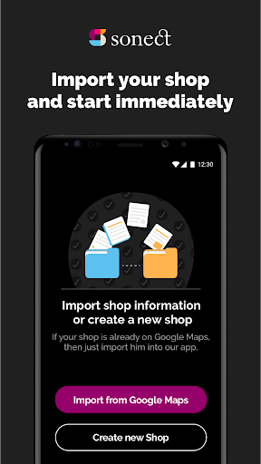 SONECT Shop - Be a virtual ATM Screen 2