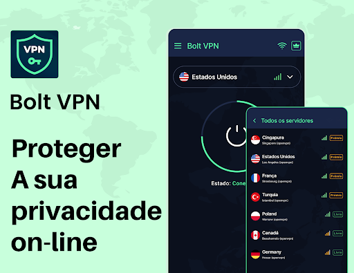 Visualização do aplicativo