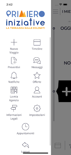 Android application Primiero Iniziative screenshort