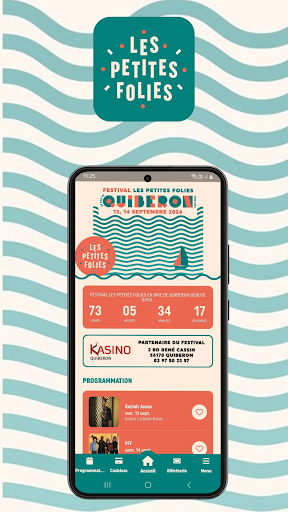 Android application Les Petites Folies Quiberon screenshort