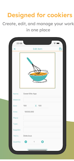 Sweet Bite App Screen 3