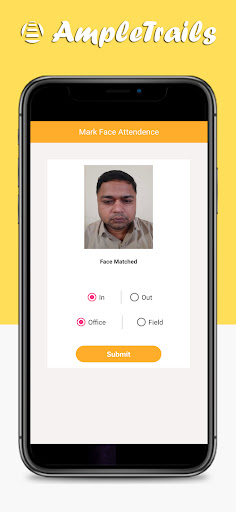 Attendance App AmpleTrails Screen 2