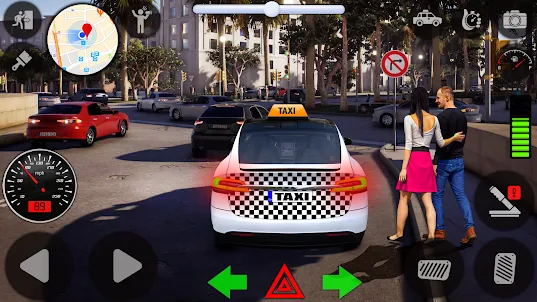 出租車模擬器 3d 出租車遊戲