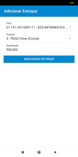 SGR Pedidos Screen 2
